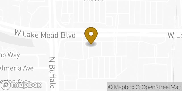Map showing the location of Starbucks in Las Vegas, NV 89128