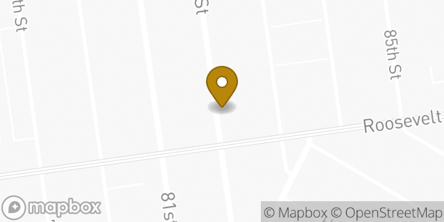 Map showing the location of McDonald's in Jackson Heights, NY 11372