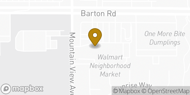 Map showing the location of The UPS Store in Loma Linda, CA 92354