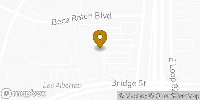 Map showing the location of Starbucks in Fort Worth, TX 76112