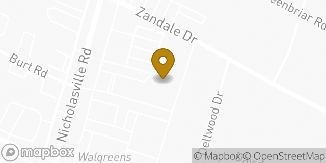 Map showing the location of The UPS Store in Lexington, KY 40503