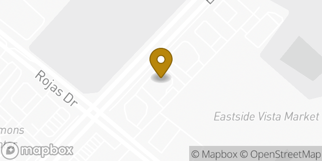 Map showing the location of Panera Bread in El Paso, TX 79928