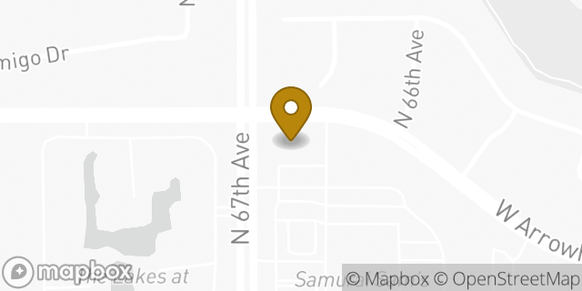 Map showing the location of HOTWORX - Glendale, AZ - Arrowhead in Glendale, AZ 85308