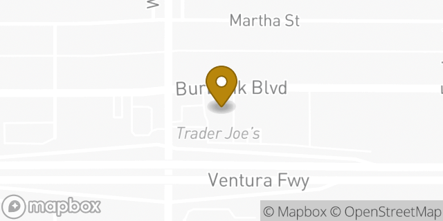 Map showing the location of Trader Joe's in Encino, CA 91316