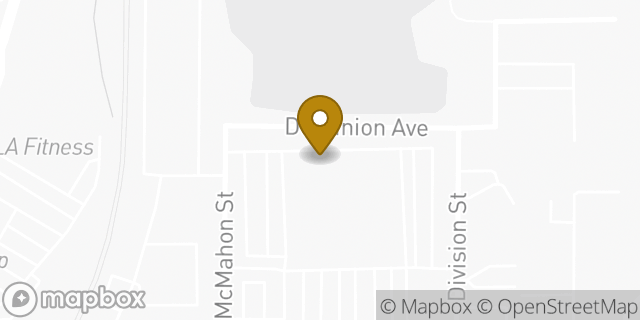 Map showing the location of Starbucks in Riverside, CA 92506