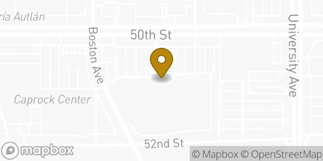 Map showing the location of The Home Depot in Lubbock, TX 79413