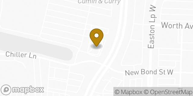 Map showing the location of McDonald's in Columbus, OH 43219