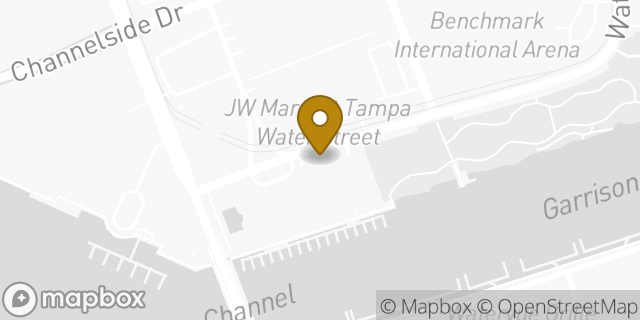 Map showing the location of The UPS Store in Tampa, FL 33602