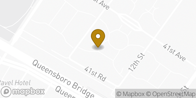 Map showing the location of Amazon Locker - Radius in Long Island City, NY 11101
