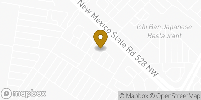 Map showing the location of Chipotle Mexican Grill in Albuquerque, NM 87114