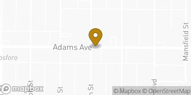 Map showing the location of Starbucks in San Diego, CA 92116