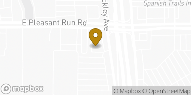 Map showing the location of Starbucks Coffee Company in Desoto, TX 75115