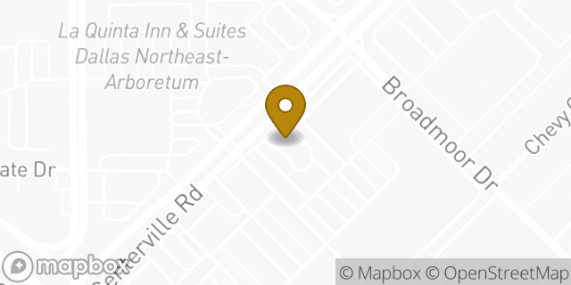 Map showing the location of McDonald's in Garland, TX 75041