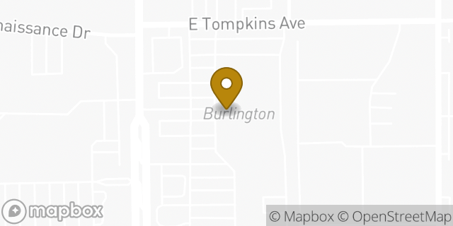 Map showing the location of Amazon Locker - Steven in Las Vegas, NV 89119