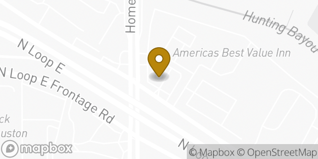 Map showing the location of Whataburger in Houston, TX 77028