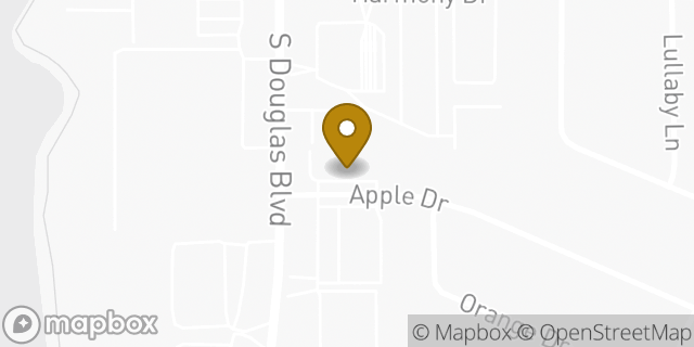 Map showing the location of KinderCare Midwest City in Midwest City, OK 73130