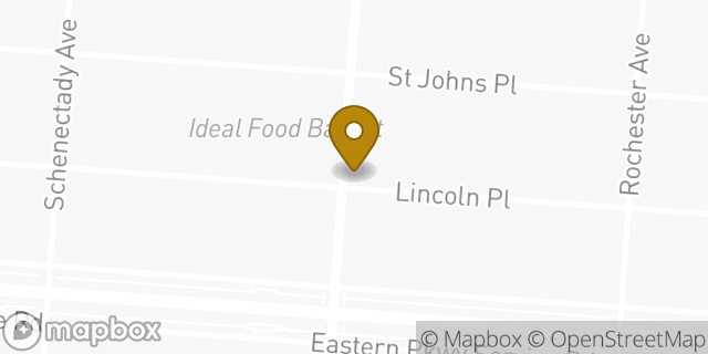 Map showing the location of Chase Bank in Brooklyn, NY 11213