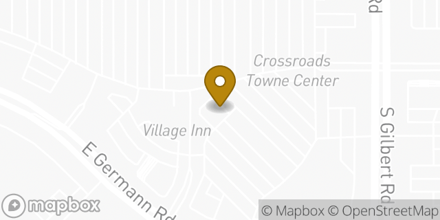 Map showing the location of Panera Bread in Chandler, AZ 85286
