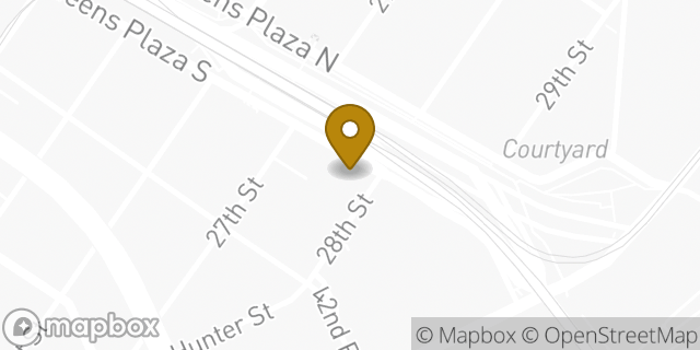 Map showing the location of Walgreens in Long Island City, NY 11101