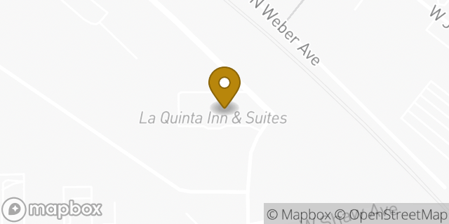 Map showing the location of La Quinta Inn and Suites Fresno Northwest in Fresno, CA 93722