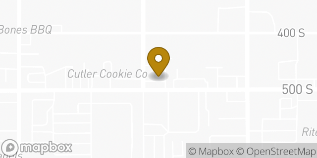 Map showing the location of The UPS Store in Bountiful, UT 84010