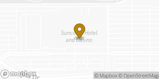 Map showing the location of Starbucks in Las Vegas, NV 89145