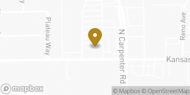 Map showing the location of Baskin-Robbins in Modesto, CA 95351