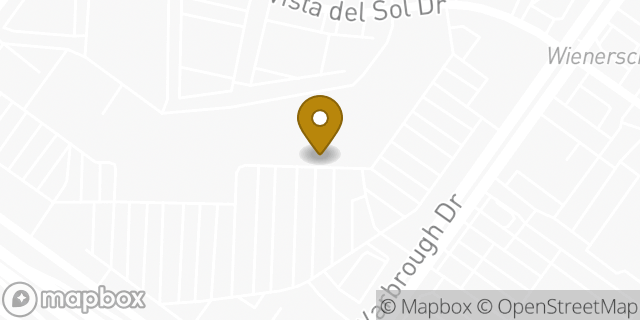 Map showing the location of Amazon Locker - Bake in El Paso, TX 79925