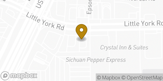 Map showing the location of Whataburger in Houston, TX 77093