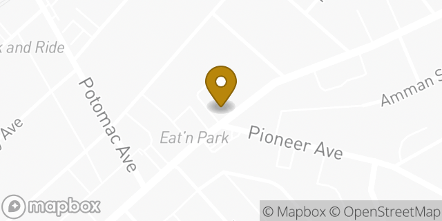 Map showing the location of Budget Truck Rental in Pittsburgh, PA 15216