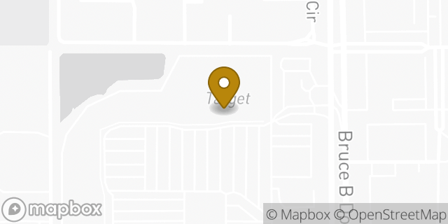 Map showing the location of ATM Target in Tampa, FL