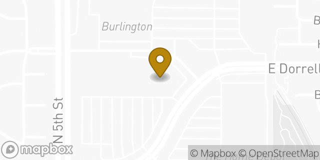 Map showing the location of Staples in North Las Vegas, NV 89084