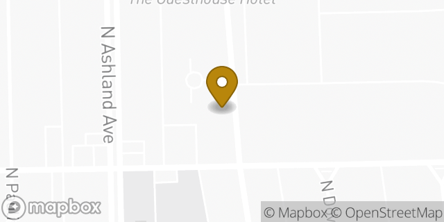 Map showing the location of Pearle Vision in Chicago, IL 60640