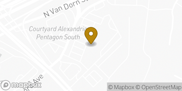 Map showing the location of Aldi in Alexandria, VA 22304