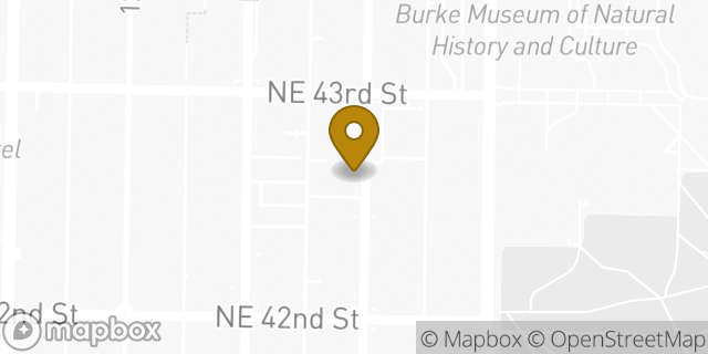Map showing the location of Chipotle Mexican Grill in Seattle, WA 98105