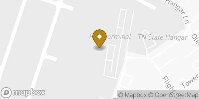 Map showing the location of Hertz Rent A Car in Nashville, TN 37217