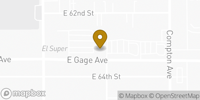 Map showing the location of Subway in Los Angeles, CA 90001