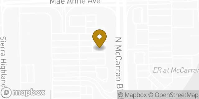 Map showing the location of Chipotle Mexican Grill in Reno, NV 89523