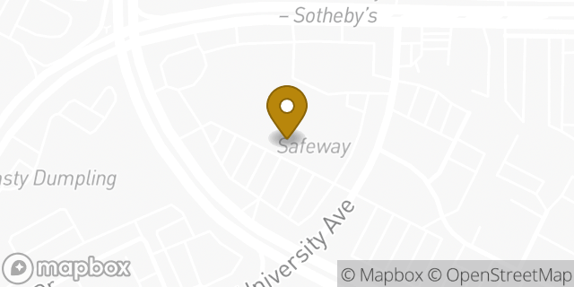 Map showing the location of Safeway in Sacramento, CA 95825