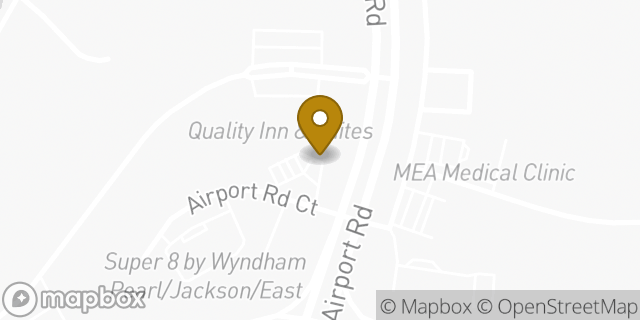 Map showing the location of Subway in Pearl, MS 39208