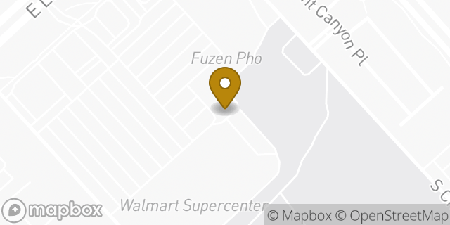 Map showing the location of The UPS Store in Henderson, NV 89015