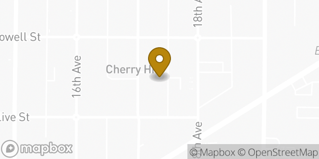 Map showing the location of Amazon Locker - Nandi in Seattle, WA 98122