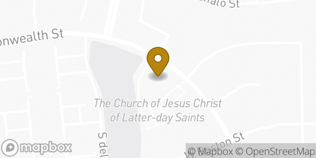 Map showing the location of The Church of Jesus Christ of Latter-day Saints in Chandler, AZ 85226