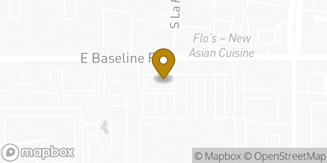 Map showing the location of McDonald's in Tempe, AZ 85283