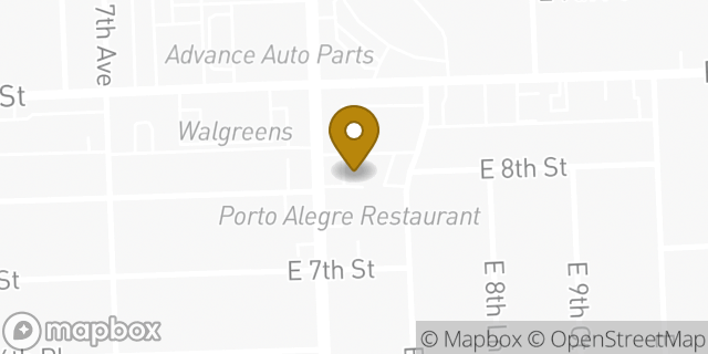 Map showing the location of Subway in Hialeah, FL 33010