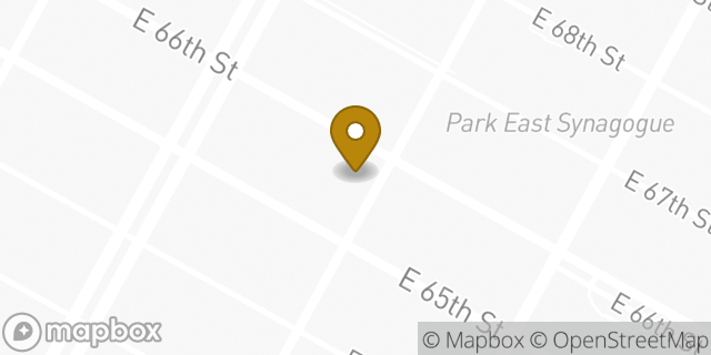 Map showing the location of Baskin-Robbins in New York, NY 10065
