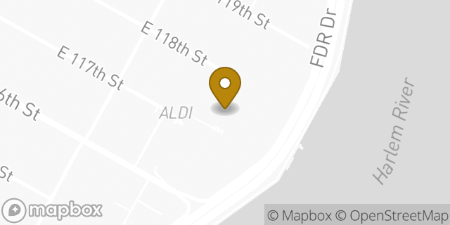 Map showing the location of Old Navy in New York, NY 10035