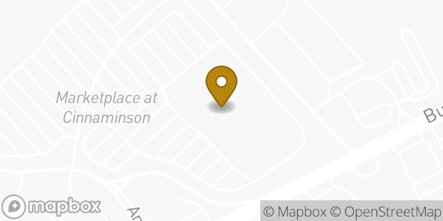 Map showing the location of Sam's Club in Cinnaminson Twp, NJ 08077