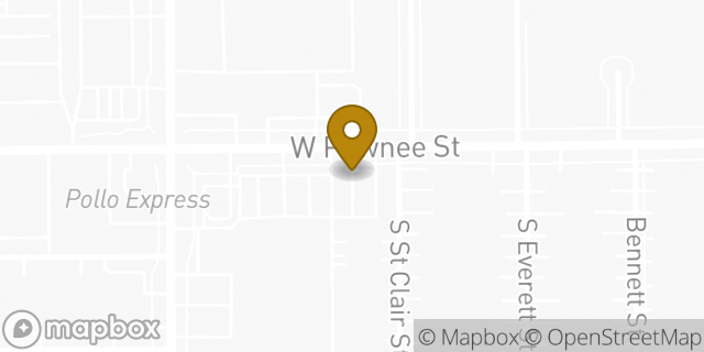 Map showing the location of Sonic Drive In in Wichita, KS 67213