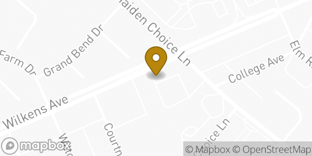 Map showing the location of CVS in Catonsville, MD 21228